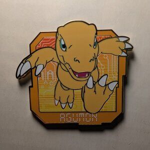 Digimon Mystery Series Agumon Enamel Pin Official Collectible Metal Lapel Badge